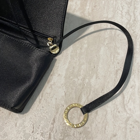 BVLGARI Parfums Black Satin Clutch - Picture 5 of 7
